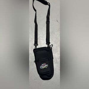 Unlisted Black Belt Bag with Durable Fabric